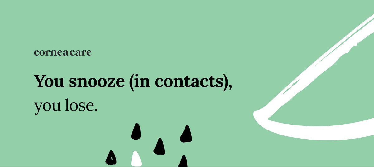 What Happens if You Sleep with Contacts In? 