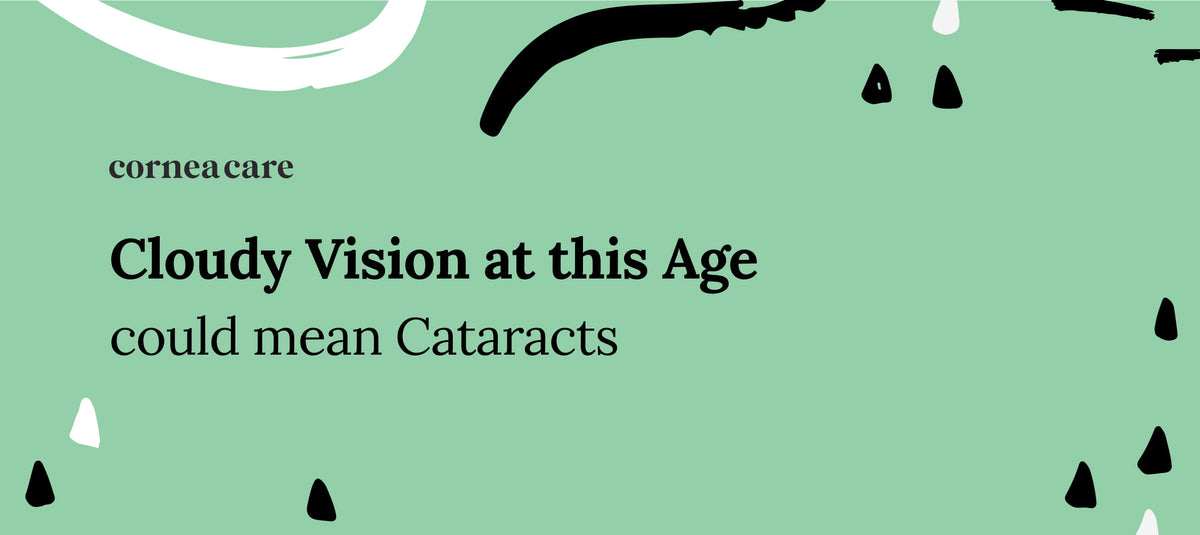 What is the Average Age for Cataracts?