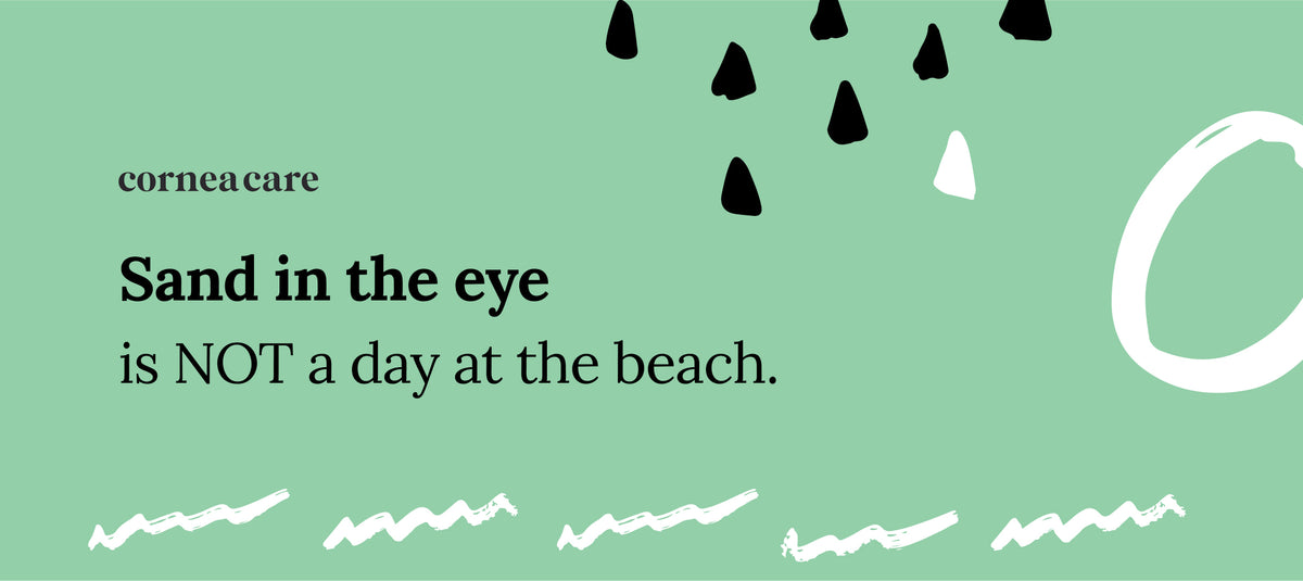 What To Do if You or Kids Get Sand in the Eye 