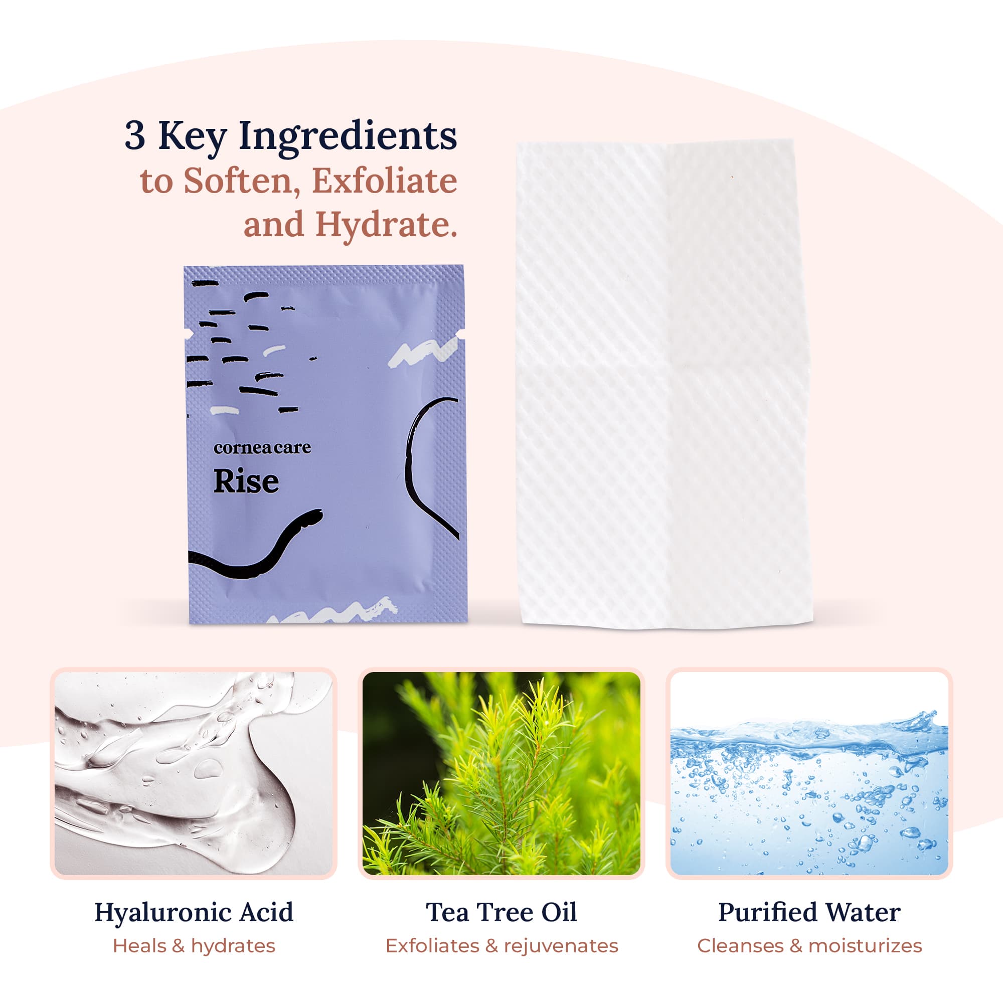 Rise Eyelid Wipes
