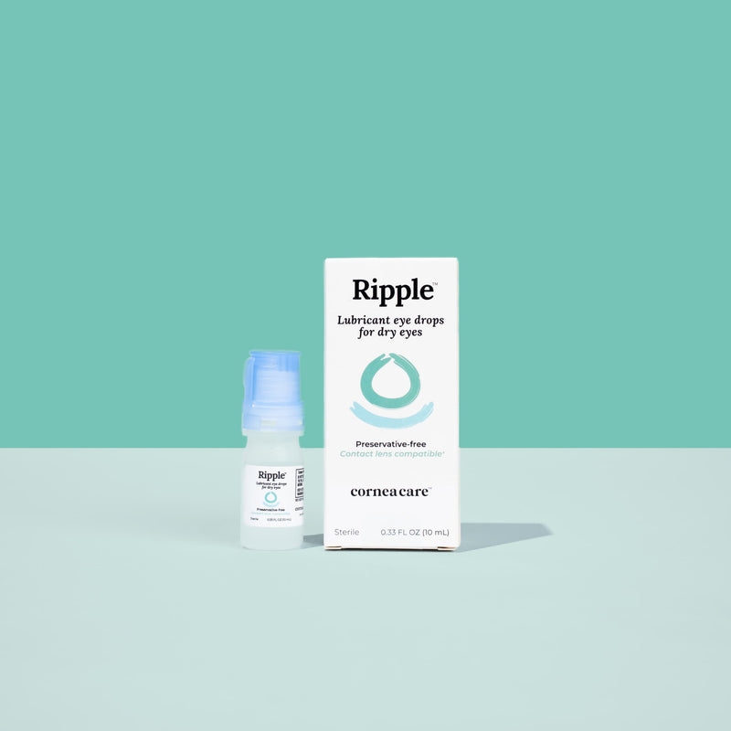 Lubricant Drops for Contact Users