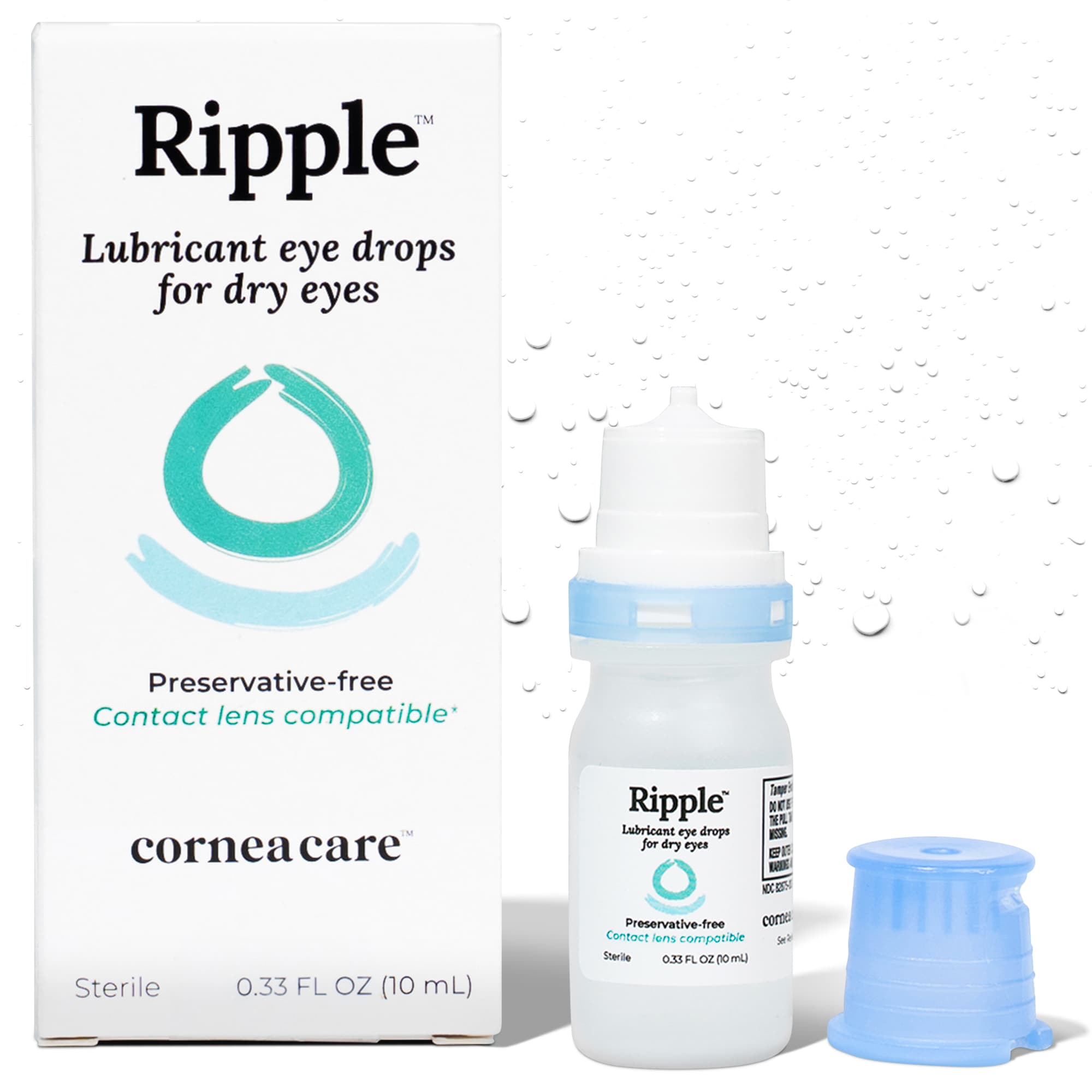 Lubricant Drops for Contact Users