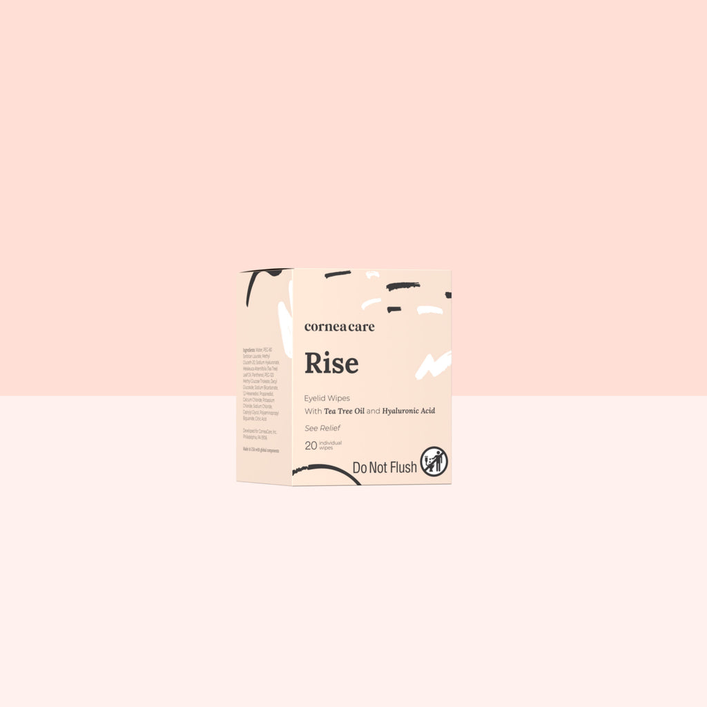 CorneaCare Rise Eyelid wipes 20 Count