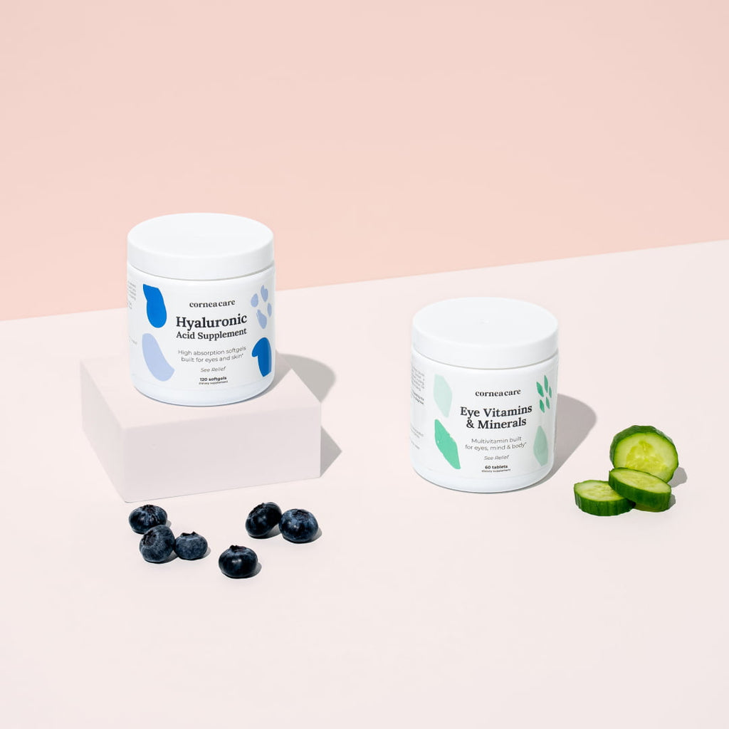 Strength Eye Supplements Eye Vitamins and Minerals and Hyaluronic Acid Supplements